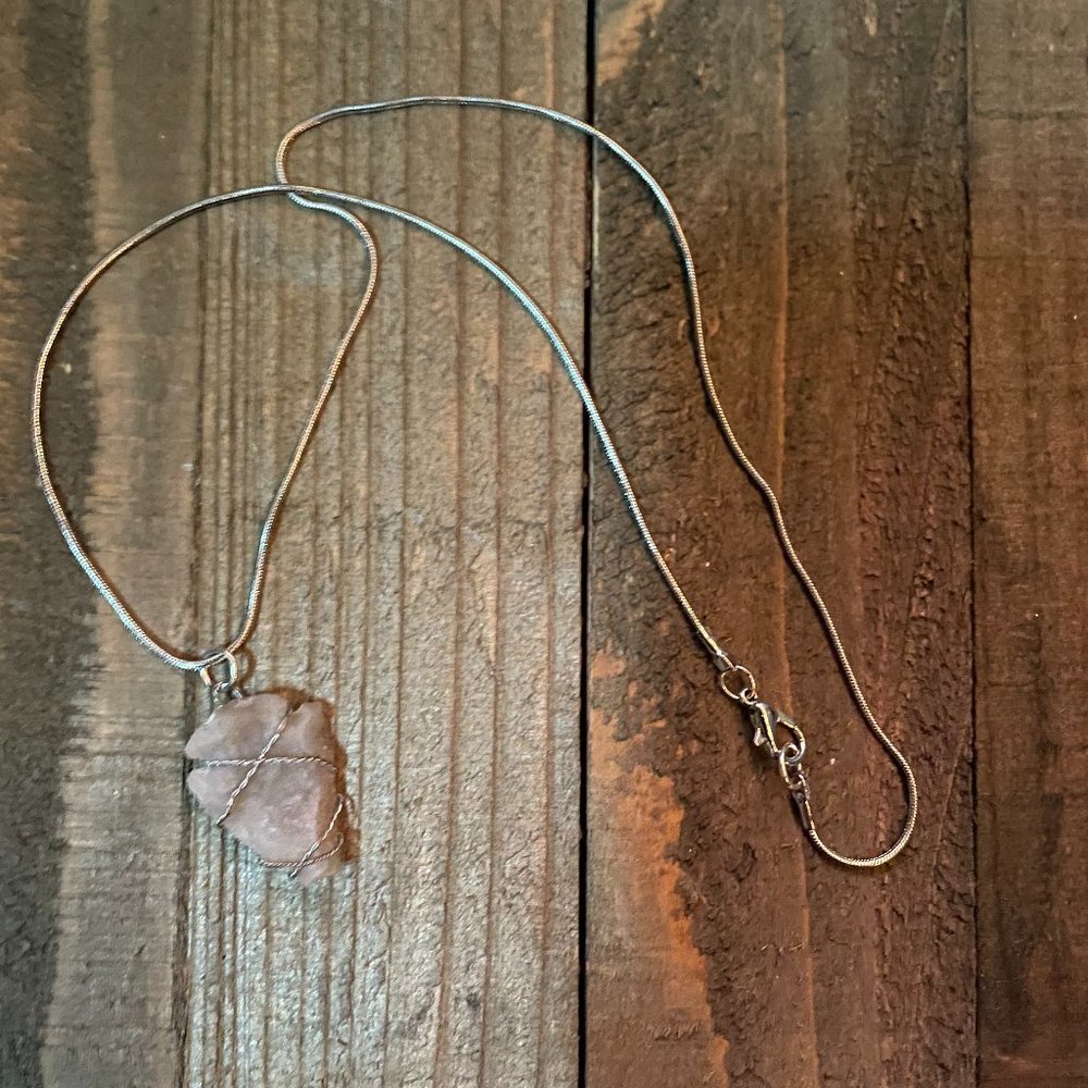 Handmade Arrowhead Pendant Necklace